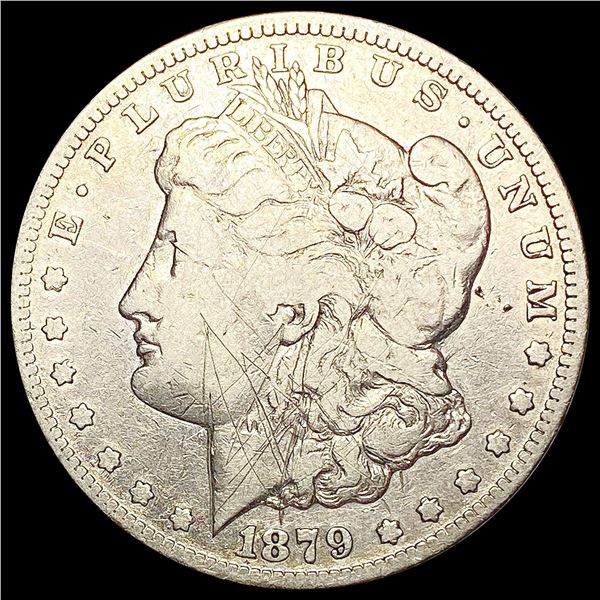 1879-CC Morgan Silver Dollar NICELY CIRCULATED