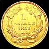 Image 2 : 1857 Rare Gold Dollar UNCIRCULATED