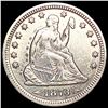 Image 1 : 1873 Arws Seated Liberty Quarter CLOSELY UNCIRCULA