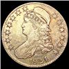 Image 1 : 1824 Capped Bust Half Dollar NEARLY UNCIRCULATED