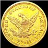 Image 2 : 1878 $2.50 Gold Quarter Eagle CLOSELY UNCIRCULATED