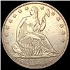 Image 1 : 1853 A+R Seated Liberty Half Dollar CLOSELY UNCIRC