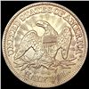 Image 2 : 1853 A+R Seated Liberty Half Dollar CLOSELY UNCIRC