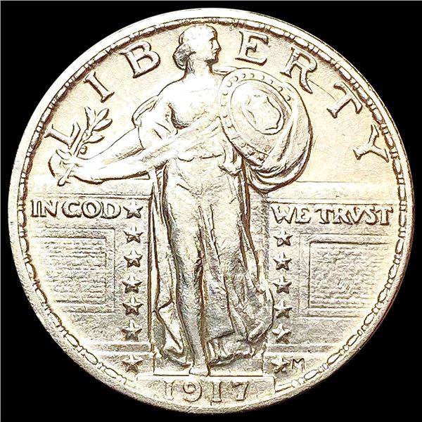 1917 Standing Liberty Quarter CHOICE BU