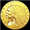 Image 1 : 1908 $2.50 Gold Quarter Eagle CLOSELY UNCIRCULATED