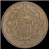 Image 1 : 1869 Two Cent Piece NEARLY UNCIRCULATED