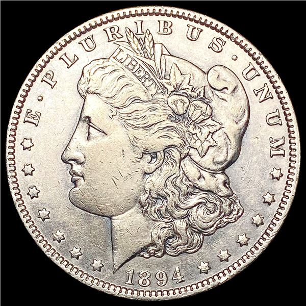 1894-O Morgan Silver Dollar NEARLY UNCIRCULATED