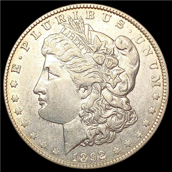 1892-O Morgan Silver Dollar CHOICE AU