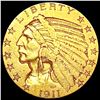 Image 1 : 1911-S $5 Gold Half Eagle CLOSELY UNCIRCULATED