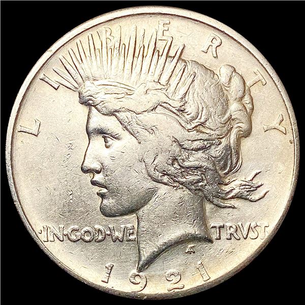 1921 Silver Peace Dollar CLOSELY UNCIRCULATED