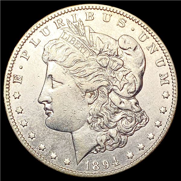 1894-S Morgan Silver Dollar NEARLY UNCIRCULATED