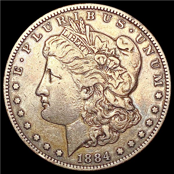 1884-S Morgan Silver Dollar LIGHTLY CIRCULATED