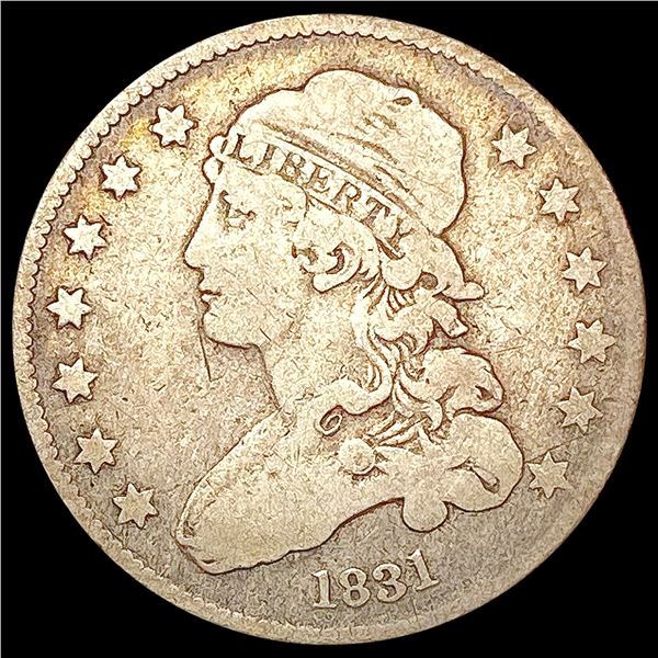 1831 Capped Bust Quarter NICELY CIRCULATED