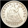 Image 1 : 1853 Arws Seated Liberty Half Dime CLOSELY UNCIRCU