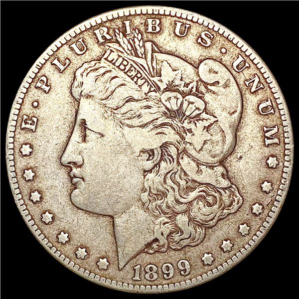 1899-S Morgan Silver Dollar LIGHTLY CIRCULATED