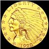 Image 1 : 1928 $2.50 Gold Quarter Eagle CLOSELY UNCIRCULATED