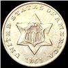 Image 1 : 1851 Silver Three Cent UNCIRCULATED