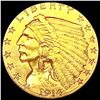 Image 1 : 1914-D $2.50 Gold Quarter Eagle CLOSELY UNCIRCULAT