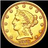 Image 1 : 1856 $2.50 Gold Quarter Eagle CLOSELY UNCIRCULATED