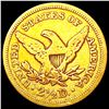 Image 2 : 1851 $2.50 Gold Quarter Eagle LIGHTLY CIRCULATED