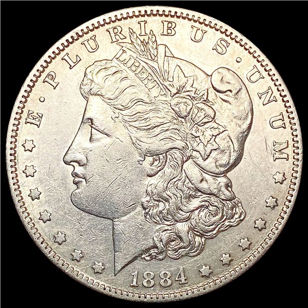 1884-S Morgan Silver Dollar CLOSELY UNCIRCULATED