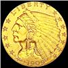 Image 1 : 1909 $2.50 Gold Quarter Eagle CLOSELY UNCIRCULATED