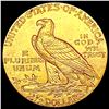 Image 2 : 1909 $2.50 Gold Quarter Eagle CLOSELY UNCIRCULATED