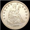 Image 1 : 1861 Seated Liberty Quarter CLOSELY UNCIRCULATED