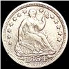 Image 1 : 1854 Arws Seated Liberty Half Dime CLOSELY UNCIRCU