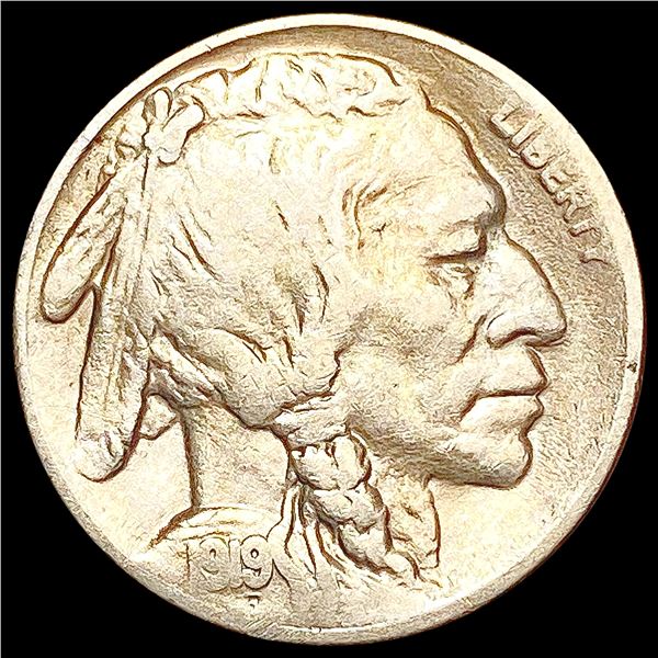 1919-S Buffalo Nickel LIGHTLY CIRCULATED