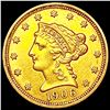 Image 1 : 1906 $2.50 Gold Quarter Eagle CLOSELY UNCIRCULATED