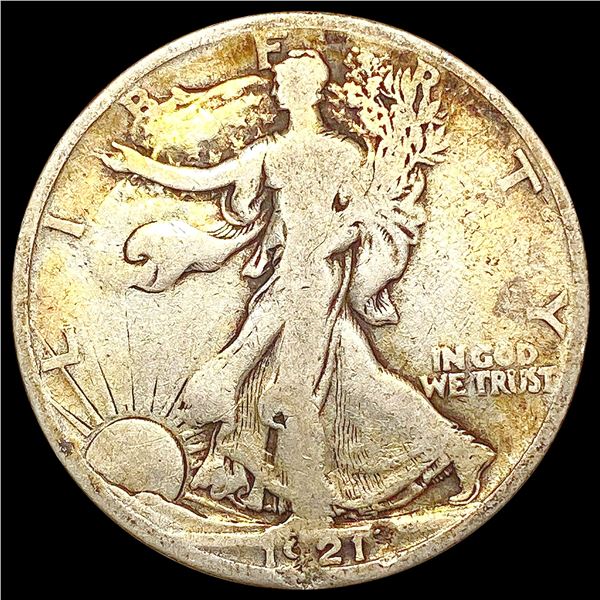 1921-S Walking Liberty Half Dollar NICELY CIRCULAT