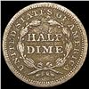 Image 2 : 1844 Seated Liberty Half Dime LIGHTLY CIRCULATED