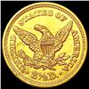 Image 2 : 1852 $2.50 Gold Quarter Eagle CLOSELY UNCIRCULATED