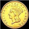 Image 1 : 1874 Rare Gold Dollar CLOSELY UNCIRCULATED