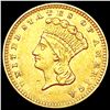 Image 1 : 1856 Rare Gold Dollar CLOSELY UNCIRCULATED