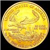 Image 2 : 2000 Painted US 1/10oz Gold $5 Eagle SUPERB GEM BU