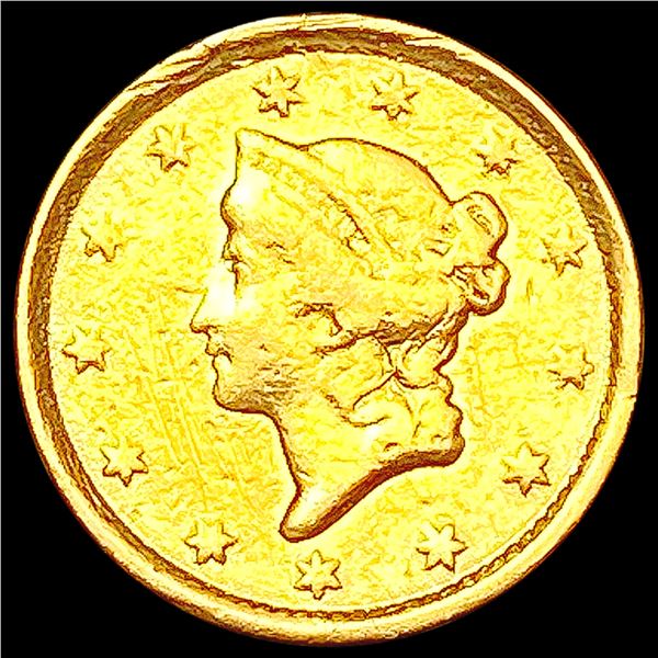 1852 Rare Gold Dollar CLOSELY UNCIRCULATED