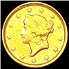 Image 1 : 1852 Rare Gold Dollar CLOSELY UNCIRCULATED