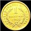 Image 2 : 1852 Rare Gold Dollar CLOSELY UNCIRCULATED