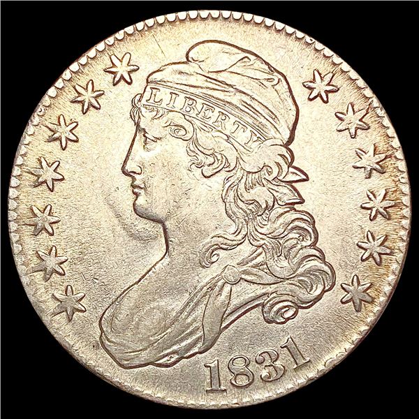 1831 Capped Bust Half Dollar ABOUT UNCIRCULATED