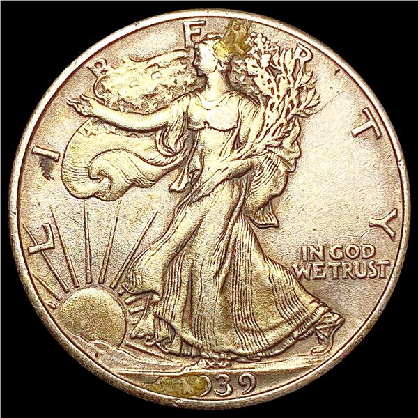 1939 Walking Liberty Half Dollar NEARLY UNCIRCULAT