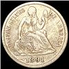 Image 1 : 1891 Seated Liberty Dime CLOSELY UNCIRCULATED
