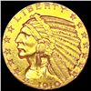 Image 1 : 1910-S $5 Gold Half Eagle CLOSELY UNCIRCULATED