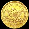 Image 2 : 1852 $2.50 Gold Quarter Eagle CLOSELY UNCIRCULATED