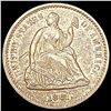 Image 1 : 1861 Seated Liberty Half Dime CLOSELY UNCIRCULATED