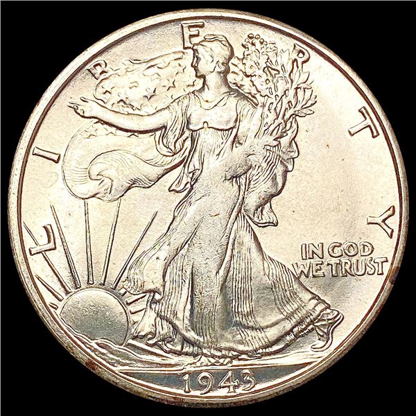 1943-S Walking Liberty Half Dollar CLOSELY UNCIRCU