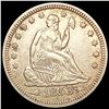 Image 1 : 1853 A+R Seated Liberty Quarter CLOSELY UNCIRCULAT