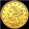 Image 1 : 1878 $2.50 Gold Quarter Eagle CLOSELY UNCIRCULATED