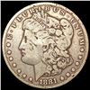 Image 1 : 1881-CC Morgan Silver Dollar NICELY CIRCULATED